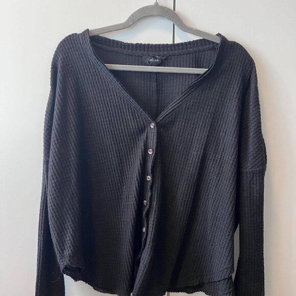 Urban Outfitters Black Cardigan - Picture 1 of 4